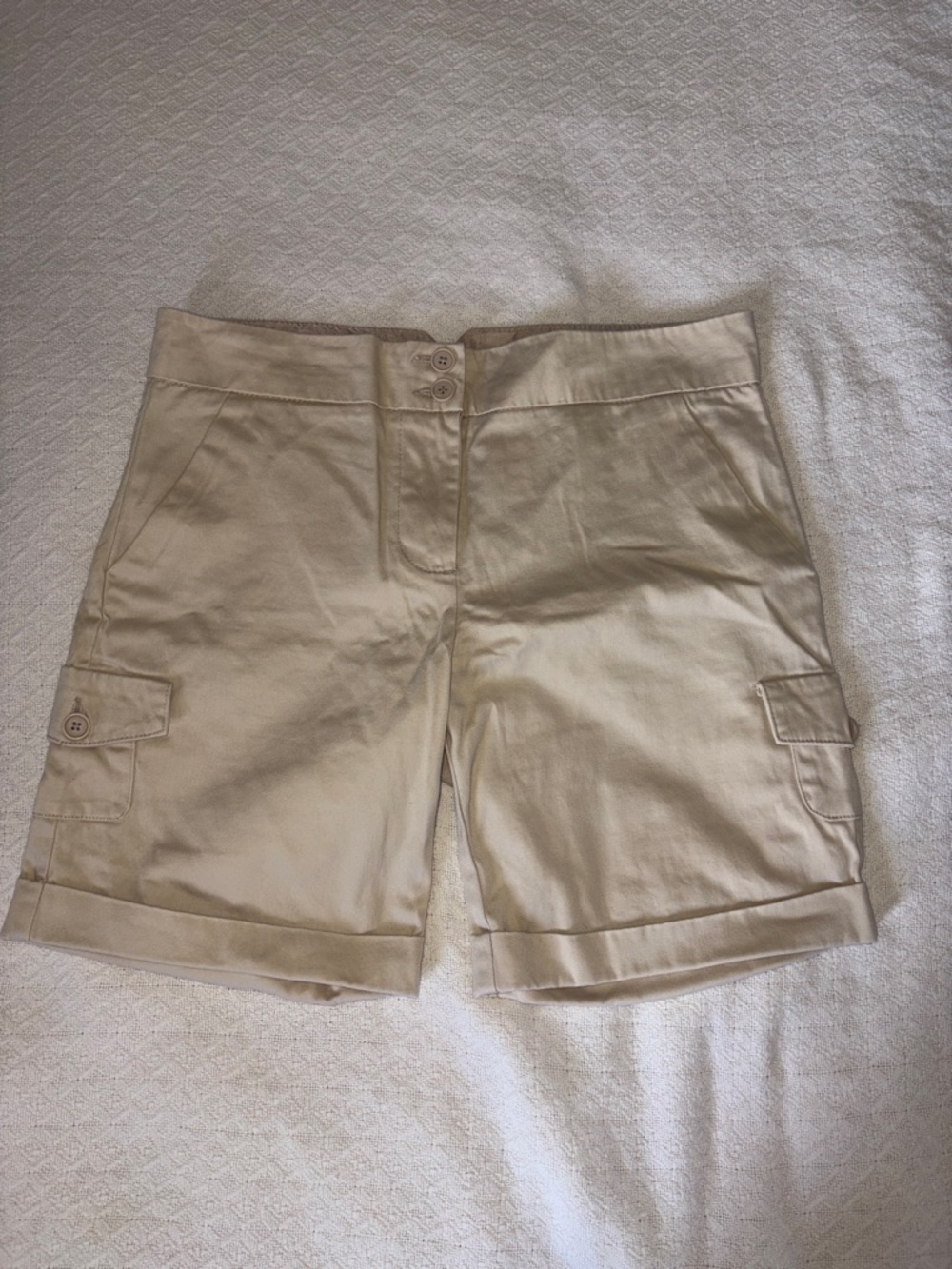 Sag Harbor Beige Cargo Shorts